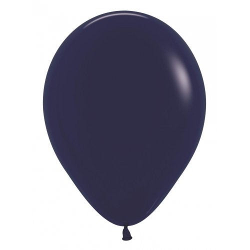 Fashion Navy Blue 30cm Latex Balloons 25 Pack