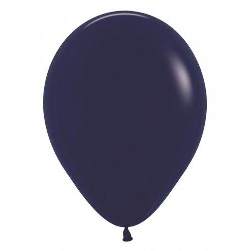Fashion Navy Blue 30cm Latex Balloons Pack of 100