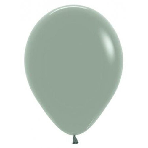 Pastel Dusk Green 30cm Latex Balloons Pack of 100