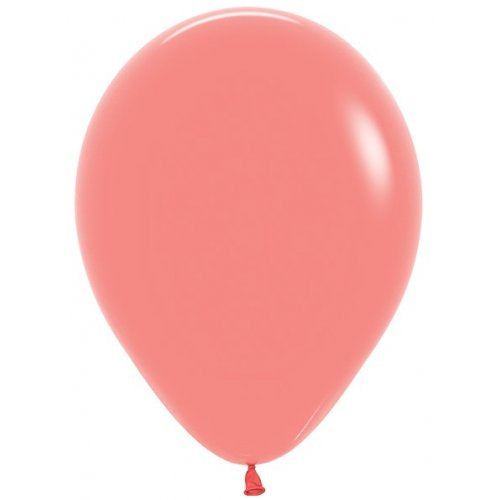 Tropical Coral 30cm Latex Balloons Pack of 100