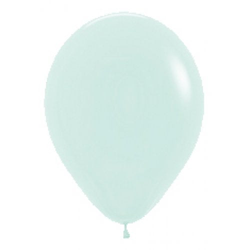 Pastel Green 30cm Latex Balloons Pack of 100