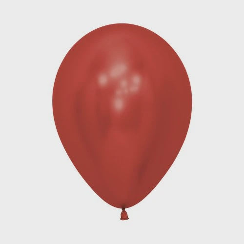 Reflex Red 30cm Latex Balloons Bag of 50