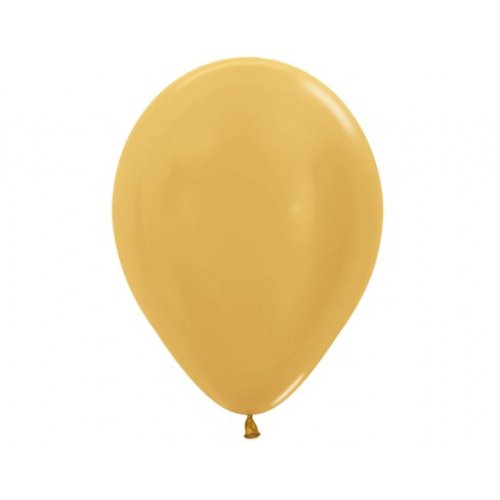 Pearl Gold 30cm Latex Balloons Bag of 100