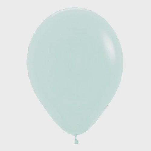 Pastel Matte Green 30cm Latex Balloons Pack of 25
