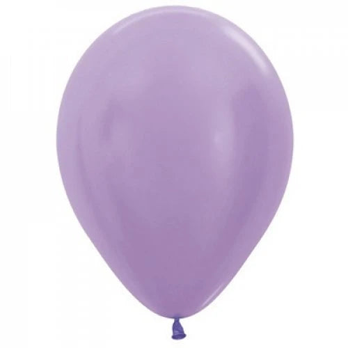 Pearl Lilac 30cm Latex Balloons Pack of 25