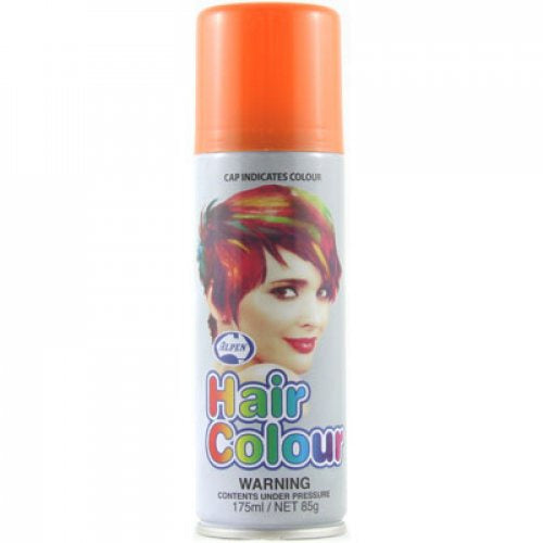 Fluro Orange Coloured Hairspray