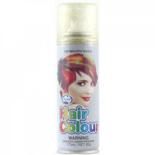 Glitter Gold Coloured Hairspray