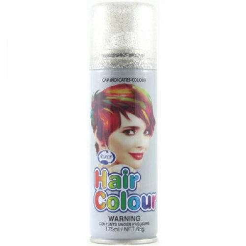 Silver Glitter Hairspray
