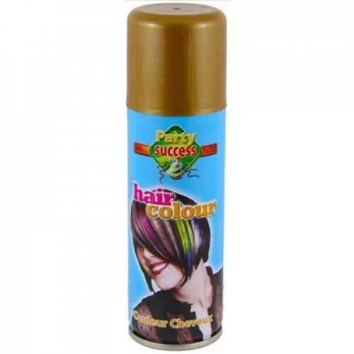 Metallic Gold Coloured Hairspray