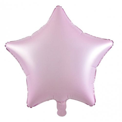 Matt Pastel Pink Star 19" Foil Balloon