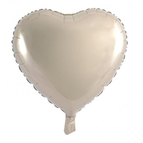 Champagne Heart Foil Balloon