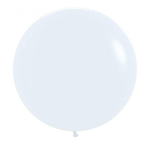 60cm White Fashion Latex Balloon