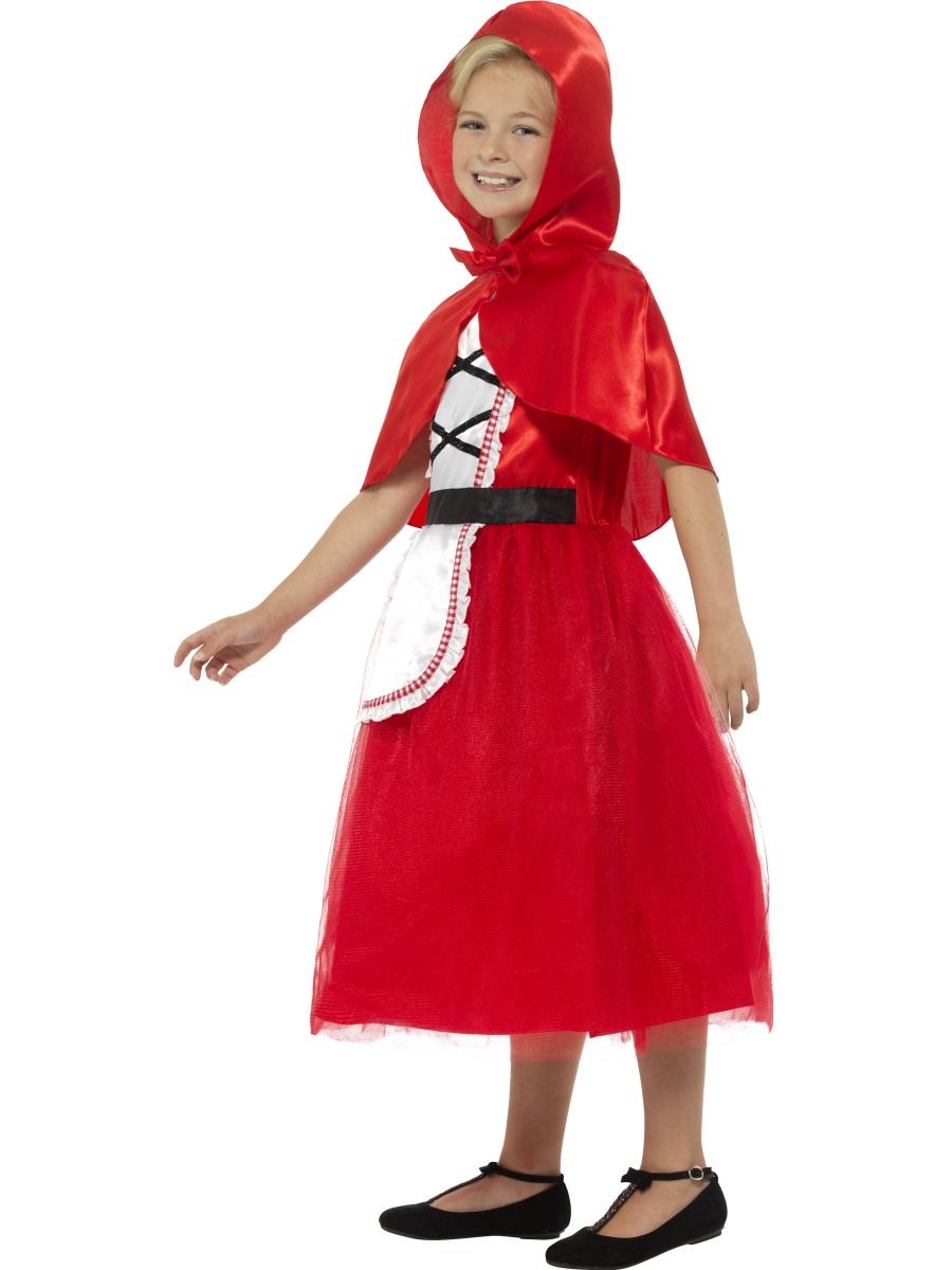 Deluxe Red Riding Hood Girls Costume