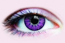 Primal Enchanted Lilac-Purple Coloured Natural Contact Lenses