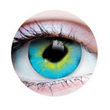 Primal Strange - Green and Blue Cosplay Coloured Contact Lenses