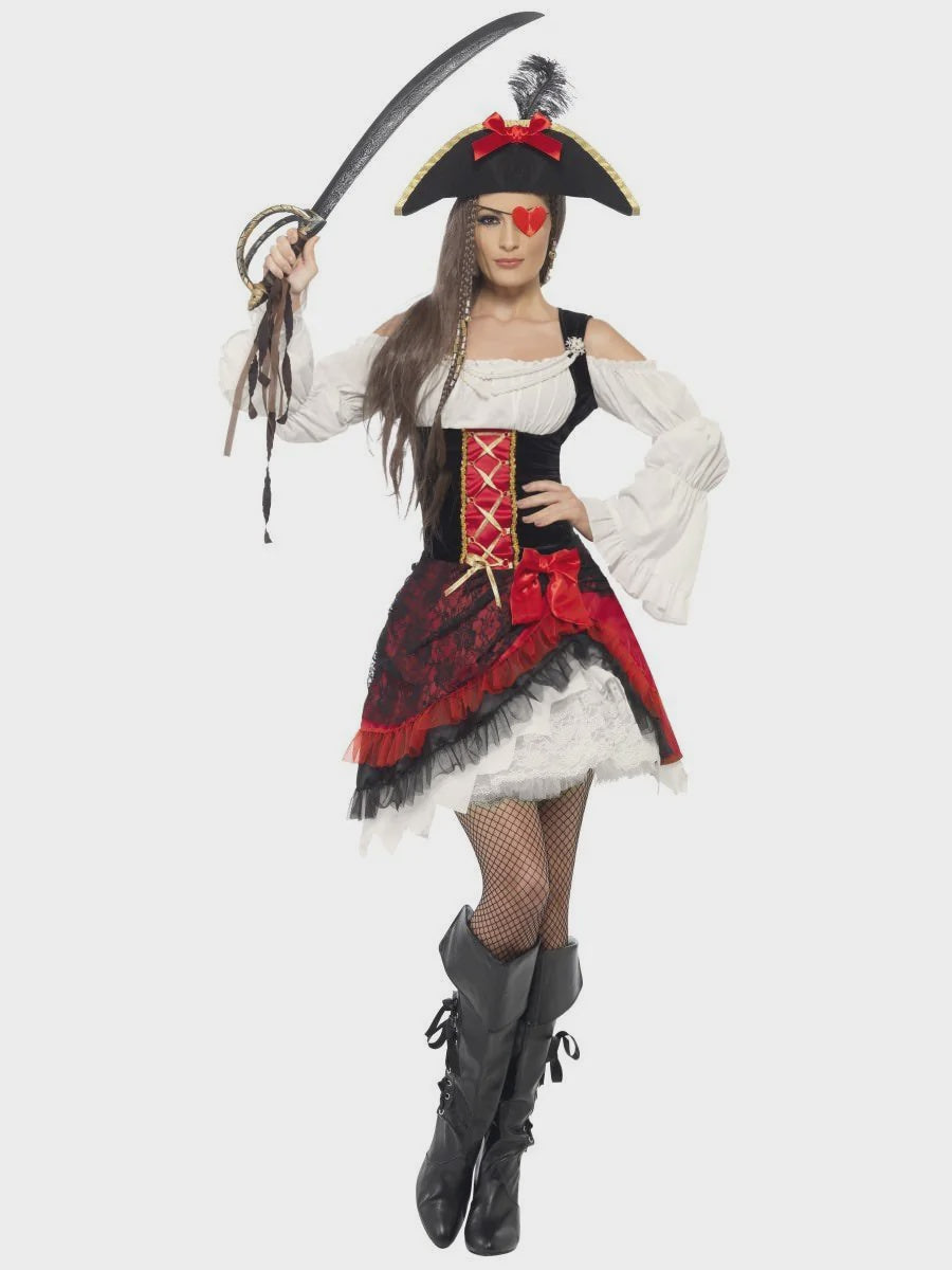 Glamorous Lady Pirate Womens Costume