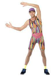 90's Mr Energizer Aerobics Instructor Mens Costume
