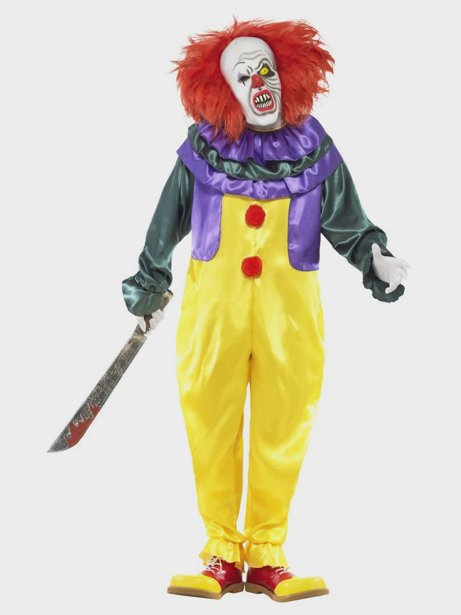 Classic Horror Clown Adult Costume