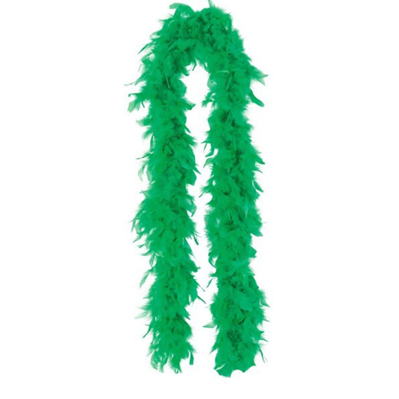 Green Feather Boa