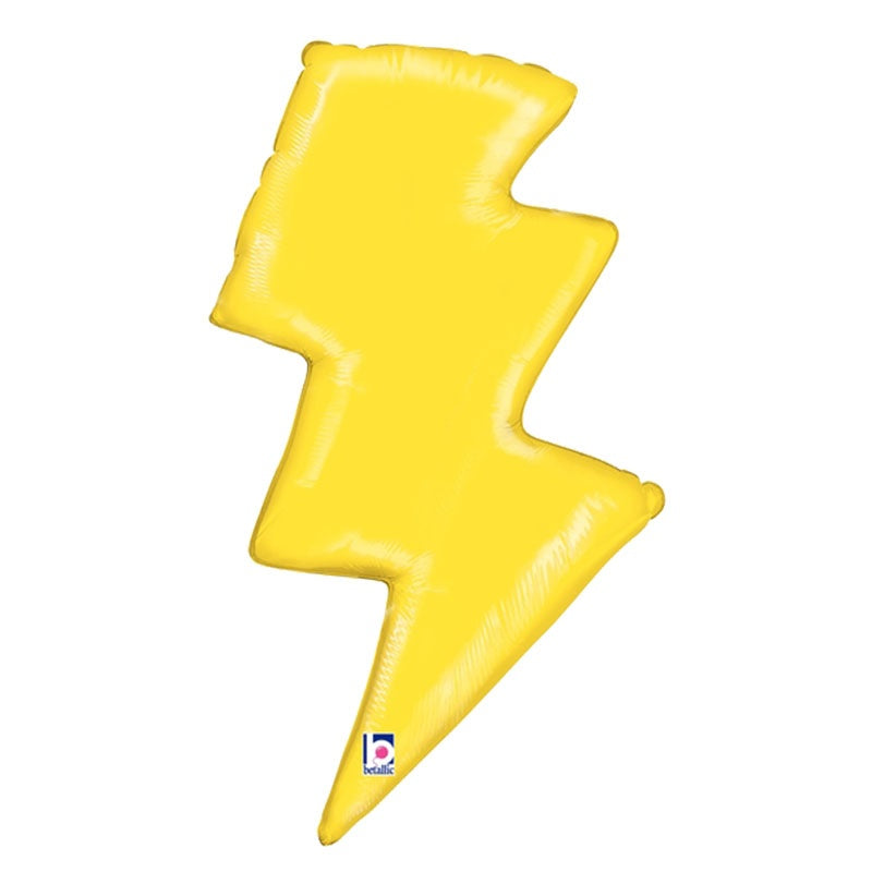 Lightening Bolt Supershape Foil Balloon