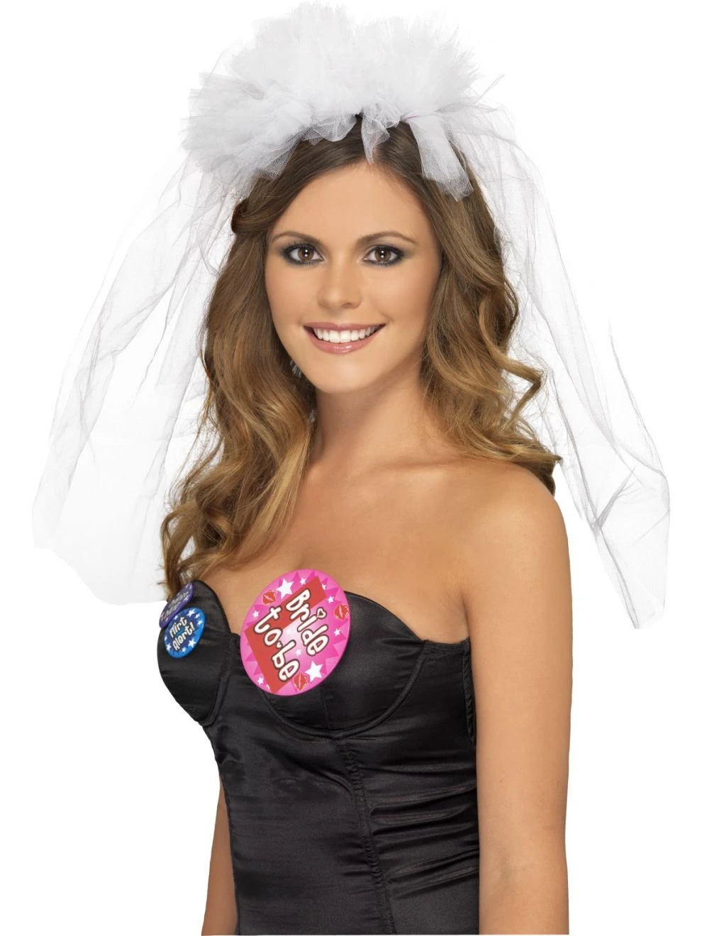 Hens Night Veil on Headband