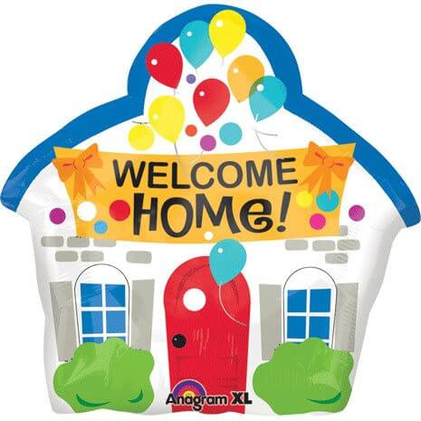 Welcome Home House Balloon