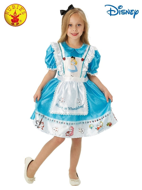 Disney Alice in Wonderland Deluxe Girls Costume