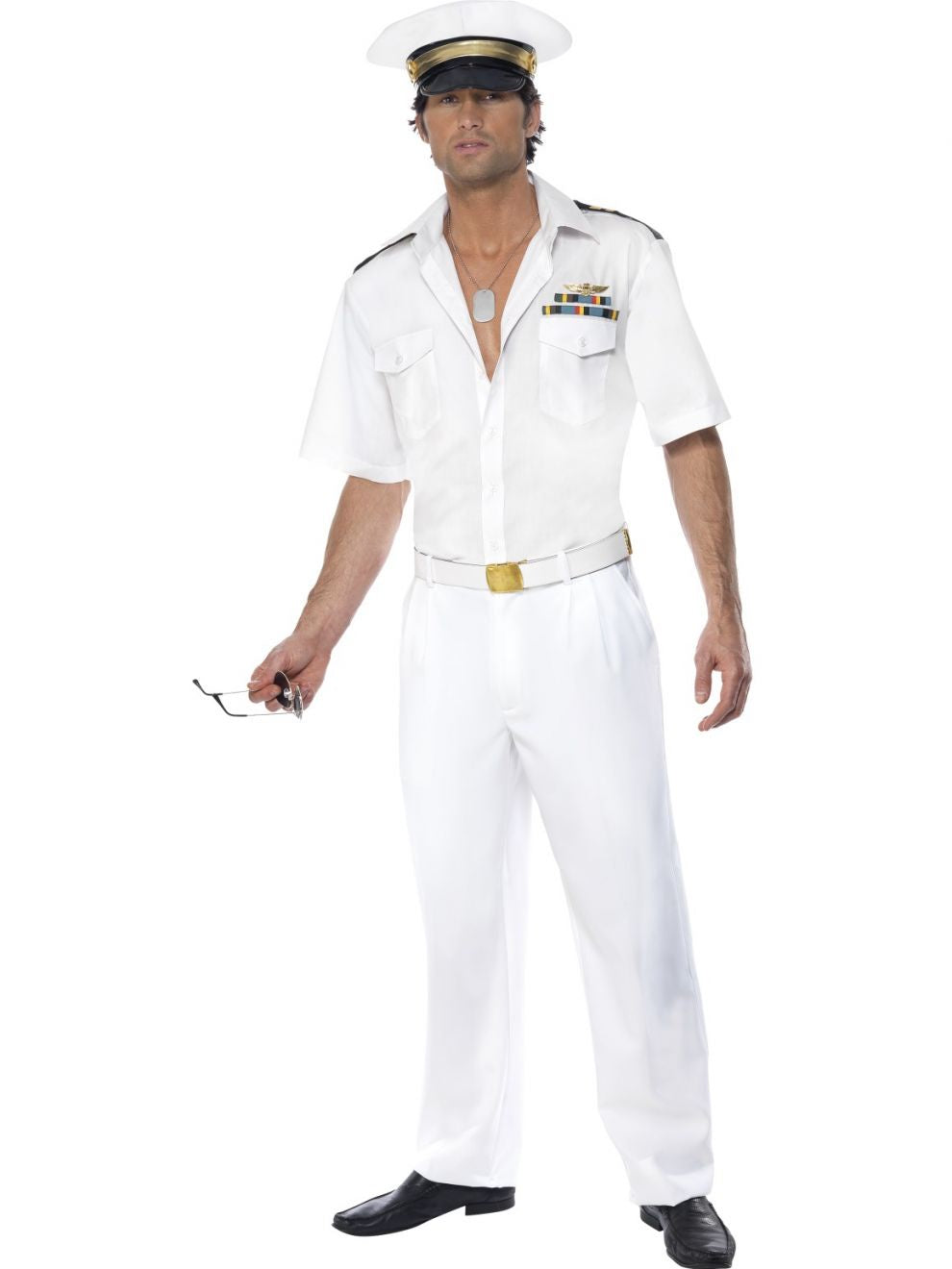 Top Gun Captain Costume Medium