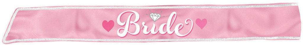 Elegant Bride Pink Sash