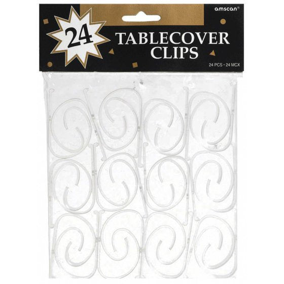 Table Cover Clips Pack 24