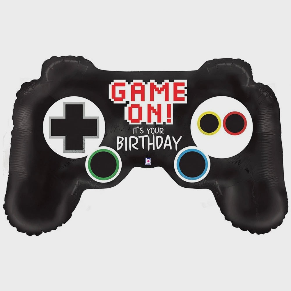 Birthday Game Controller Supershape Birthday Balloon