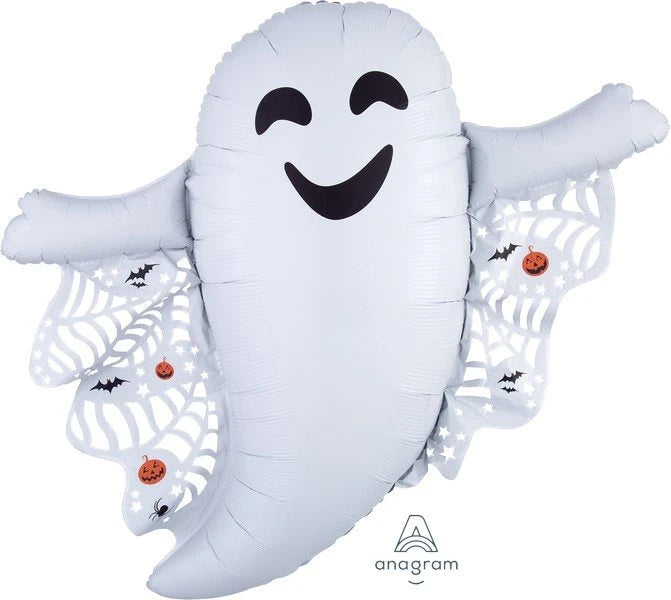 Intricate Ghost Super shape Foil Balloon