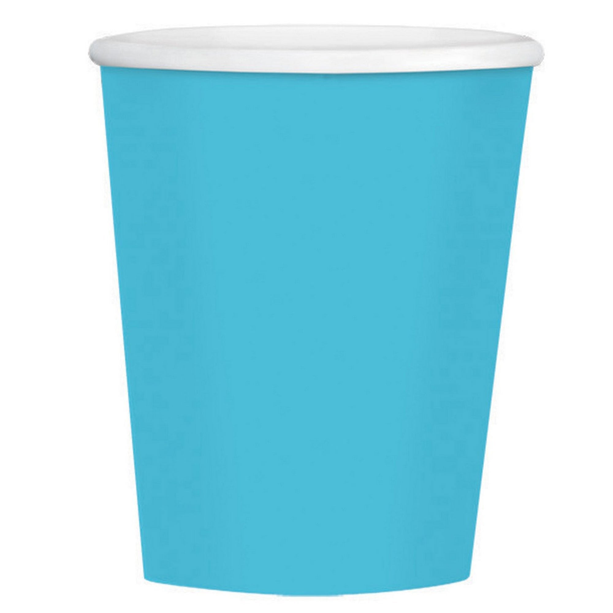 Caribbean Blue Paper Cups