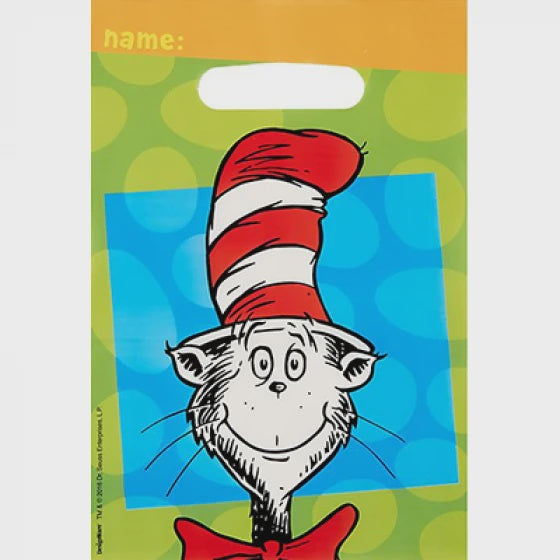 Dr Seuss Cat In The Hat Loot Bags