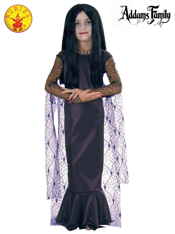 Morticia Addams Girls Costume