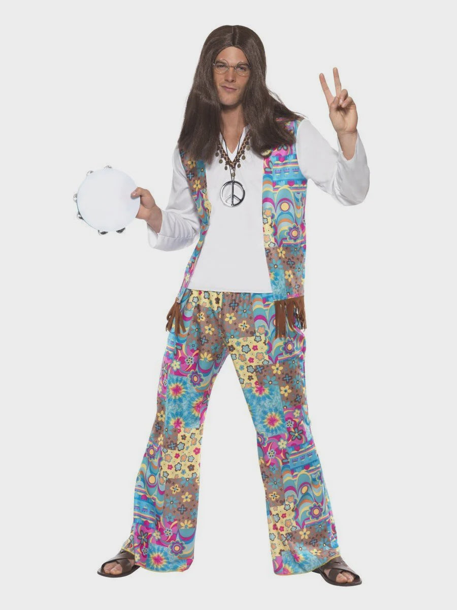 Groovy Hippie Mens Costume