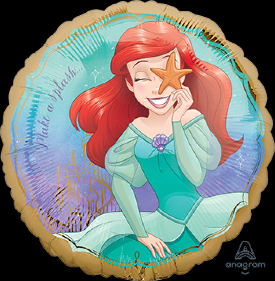 Ariel Once Upon a Time Foil Balloon
