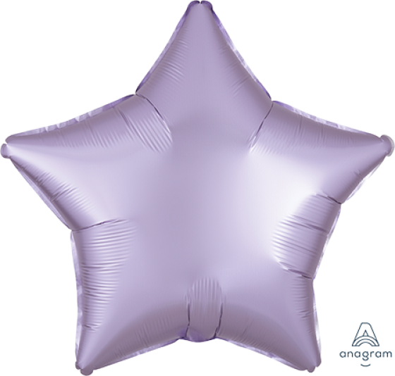 Satin Luxe Pastel Lilac 19" Star Foil Balloon