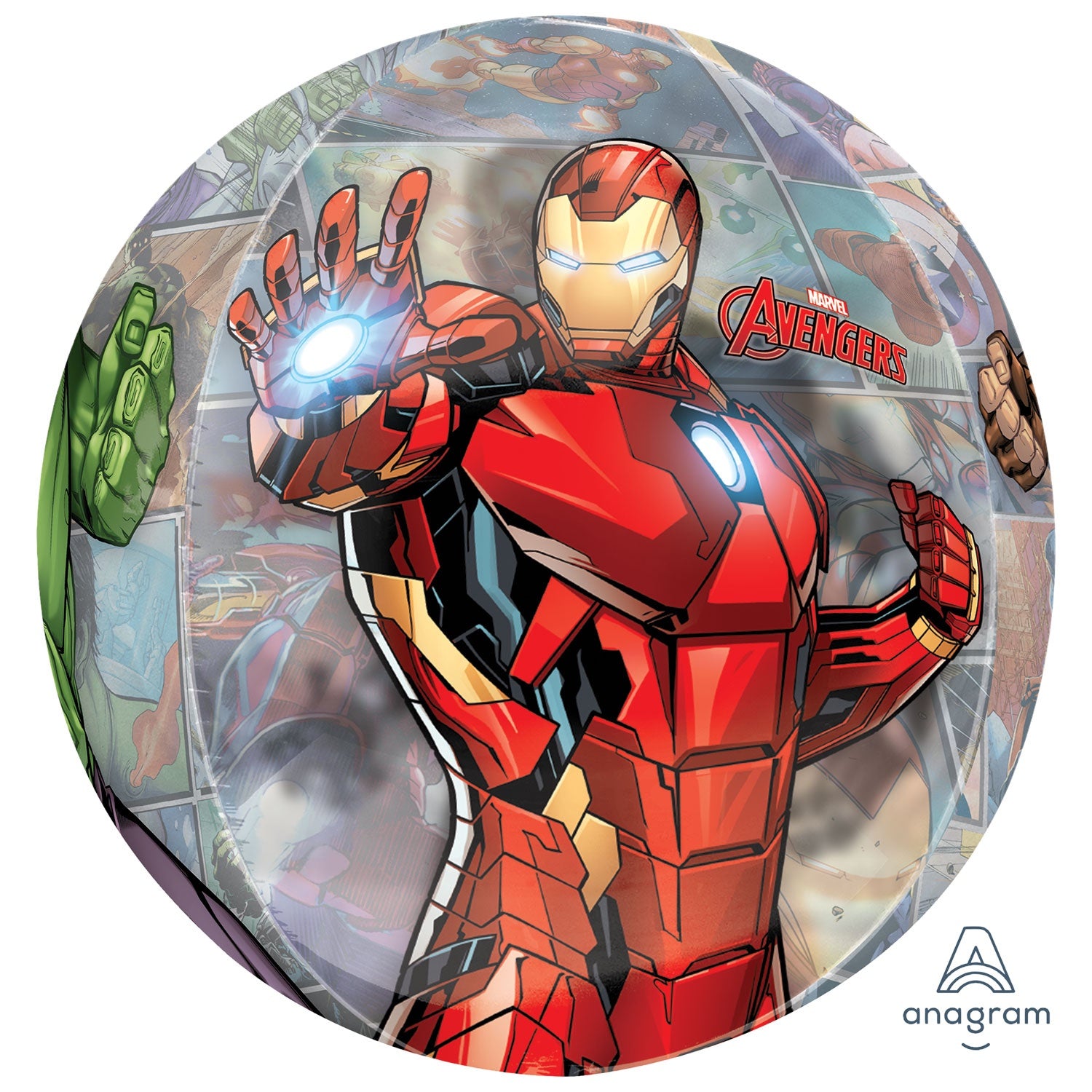 Avengers Powers Orbz Foil Balloon