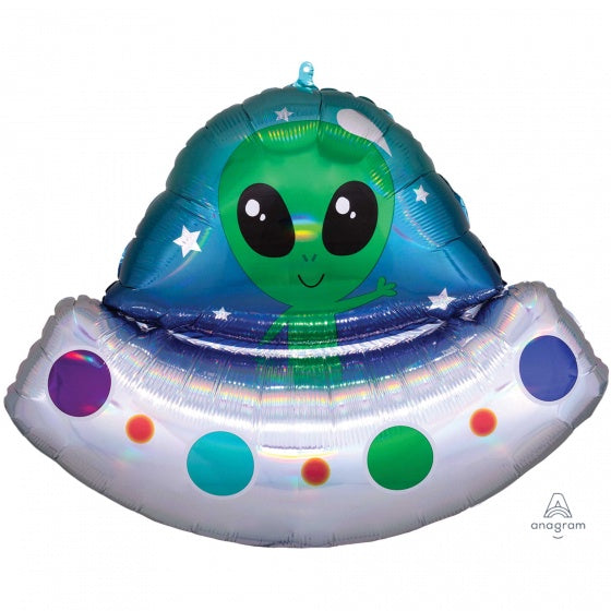 Alien Spaceship Supershape Balloon