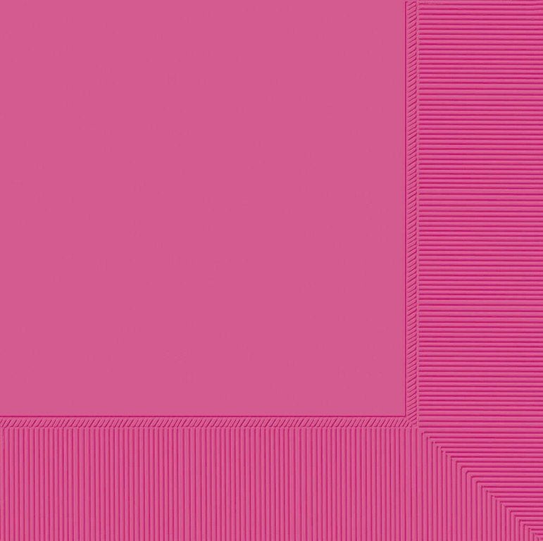 Lunch Napkins Bright Pink Pack of 20