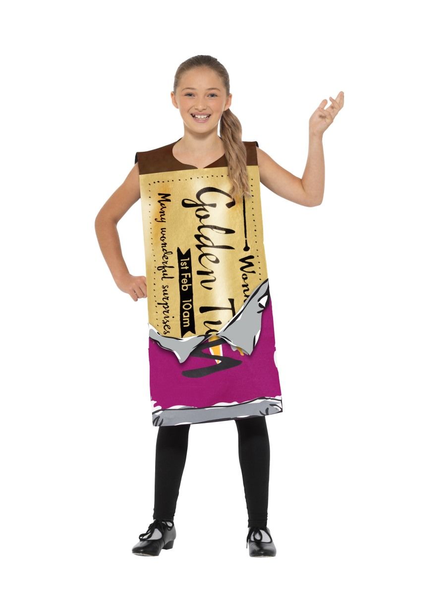 Roald Dahl Winning Wonka Bar Costume