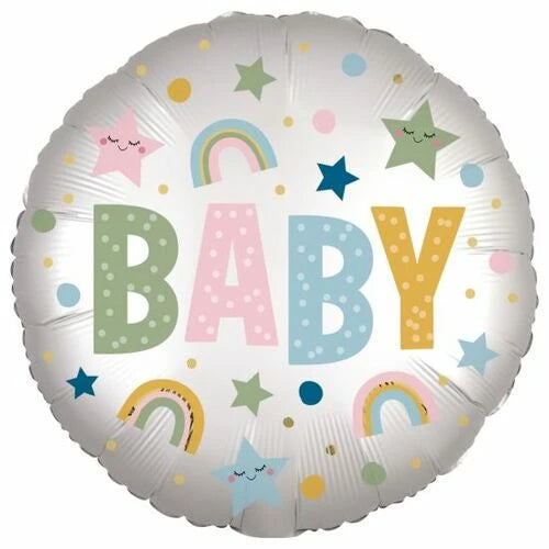 Satin Luxe Infused Baby Pastel Balloon