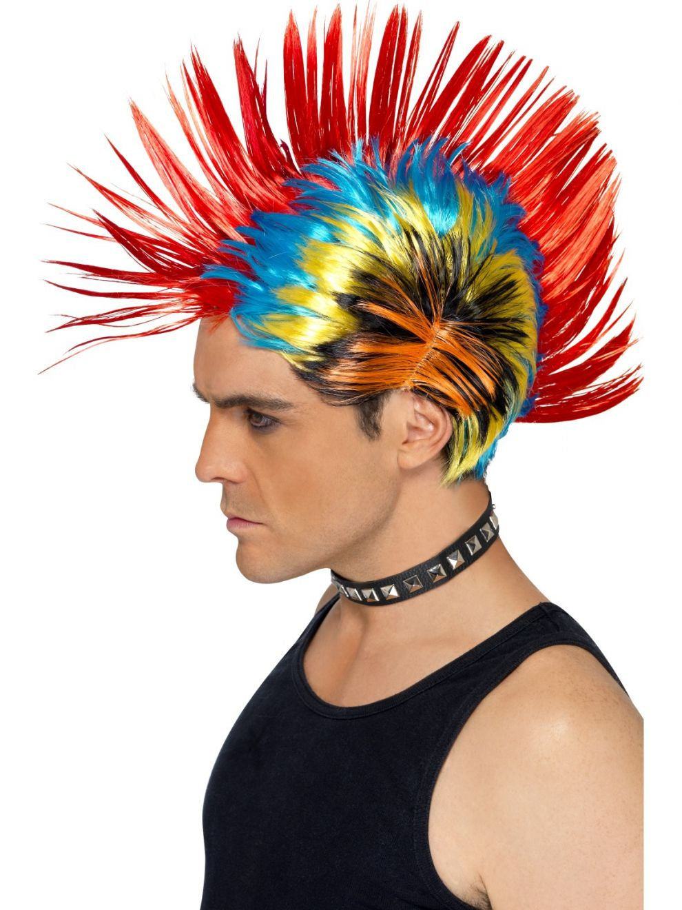 80's Street Mohawk Punk Wig