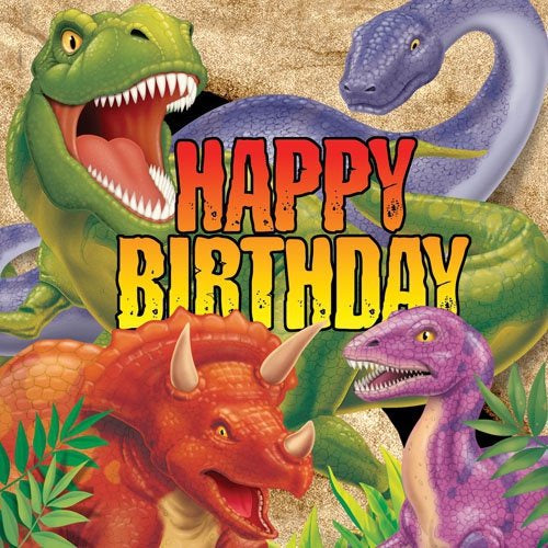Dino Blast Birthday Napkins