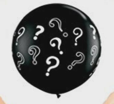 Gender "Question Mark"  Reveal Balloon