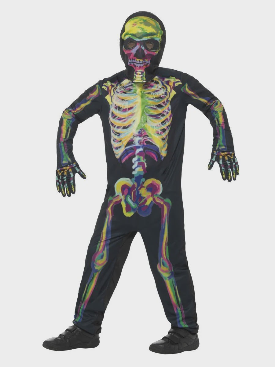 Glow in the Dark Kids Skeleton Costume