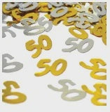 50th Metallic Scatters