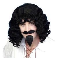 Musketeer Wig with Beard and Moustache