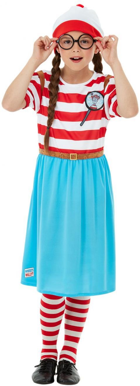 Where's Wally? Wenda Kids Deluxe Costume